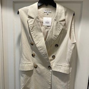 Hyfve Perfection Sleeveless Blazer - Size Sm